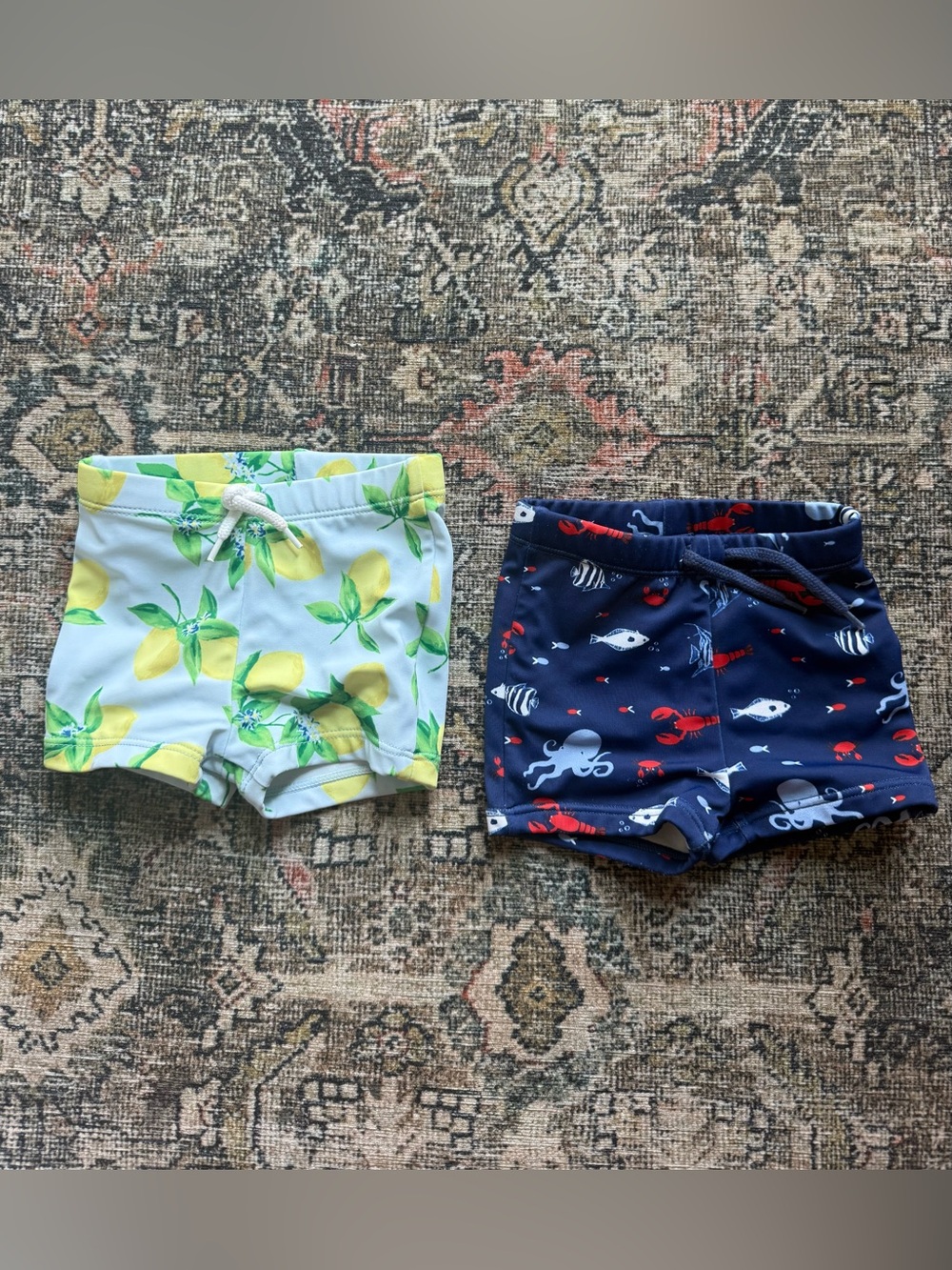 Janie & Jack shortie swim shorts